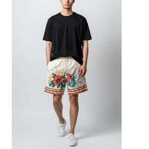 Staple
Staple Floral Drawstring Shorts Mens